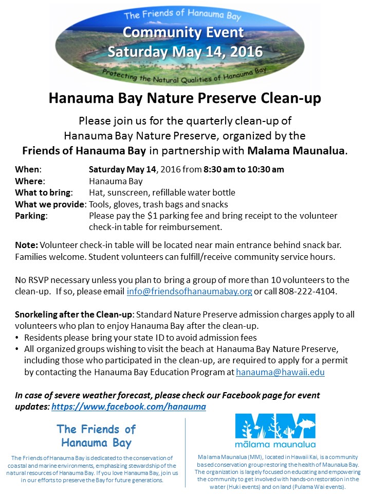 160514_FOHB Quarterly Cleanup - 2016-02