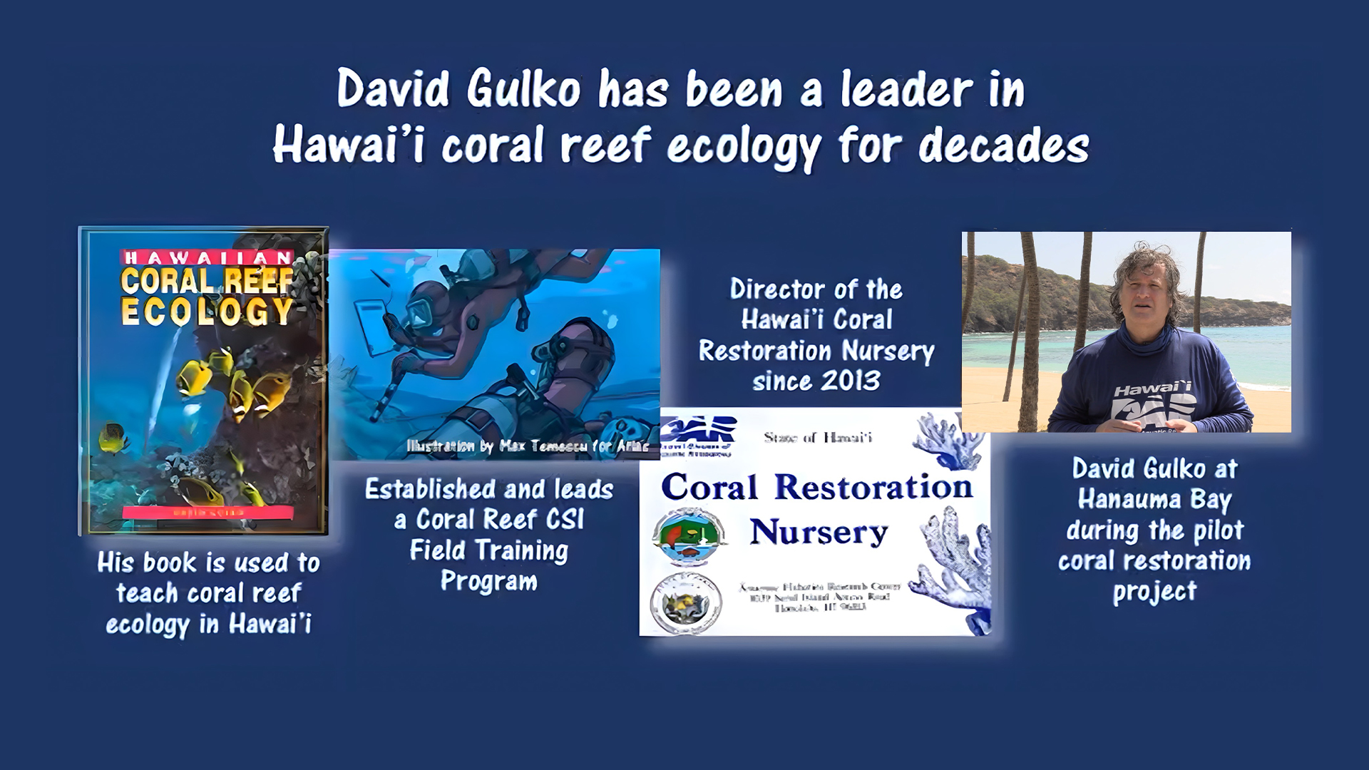 Aloha Dave Gulko – and A Hui Hou!